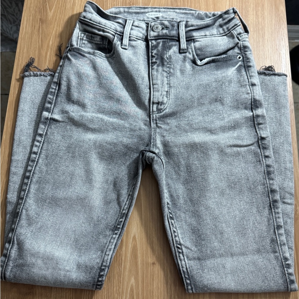 Old Navy Gray Denim Jeans